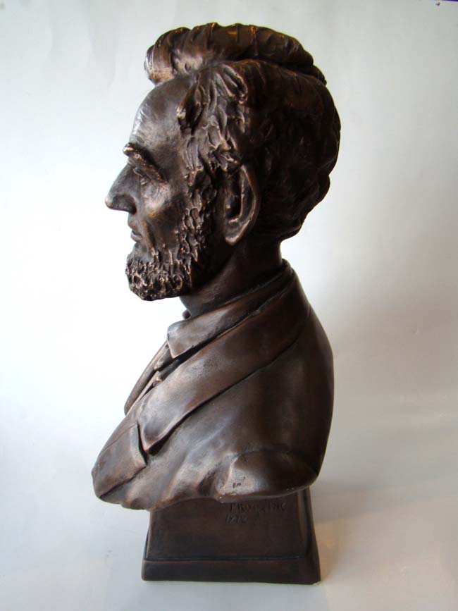 A fine vintage bust of Abraham Lincoln. — image 3